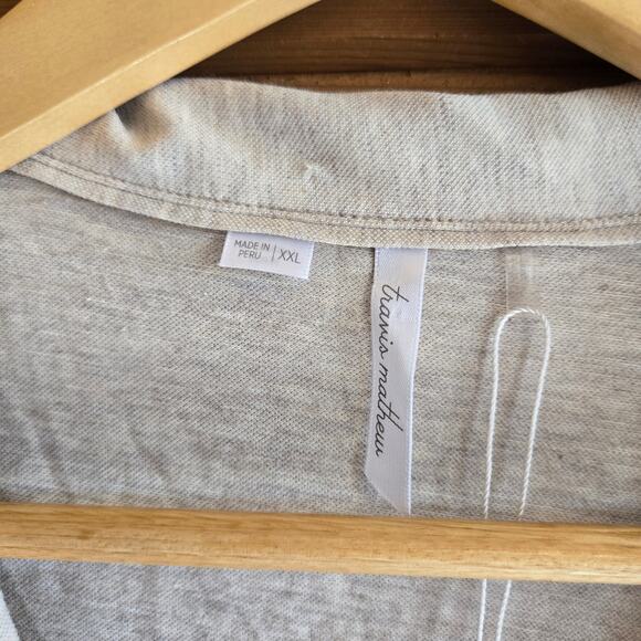 Travis Mathew Majorca Tank Tank Polo Sleeveless Shirt Blouse 2XL NWT Atmosphere - Picture 5 of 5